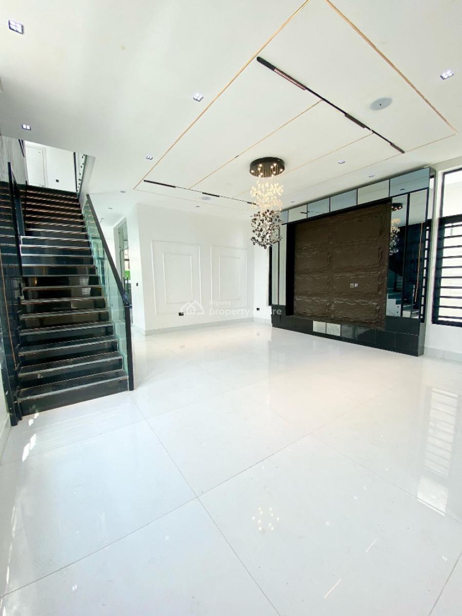 Luxury 5 Bedroom Smart Home with Bq and Swimming Pool, Chevron, Lekki, Lagos, Detached Duplex for Sale