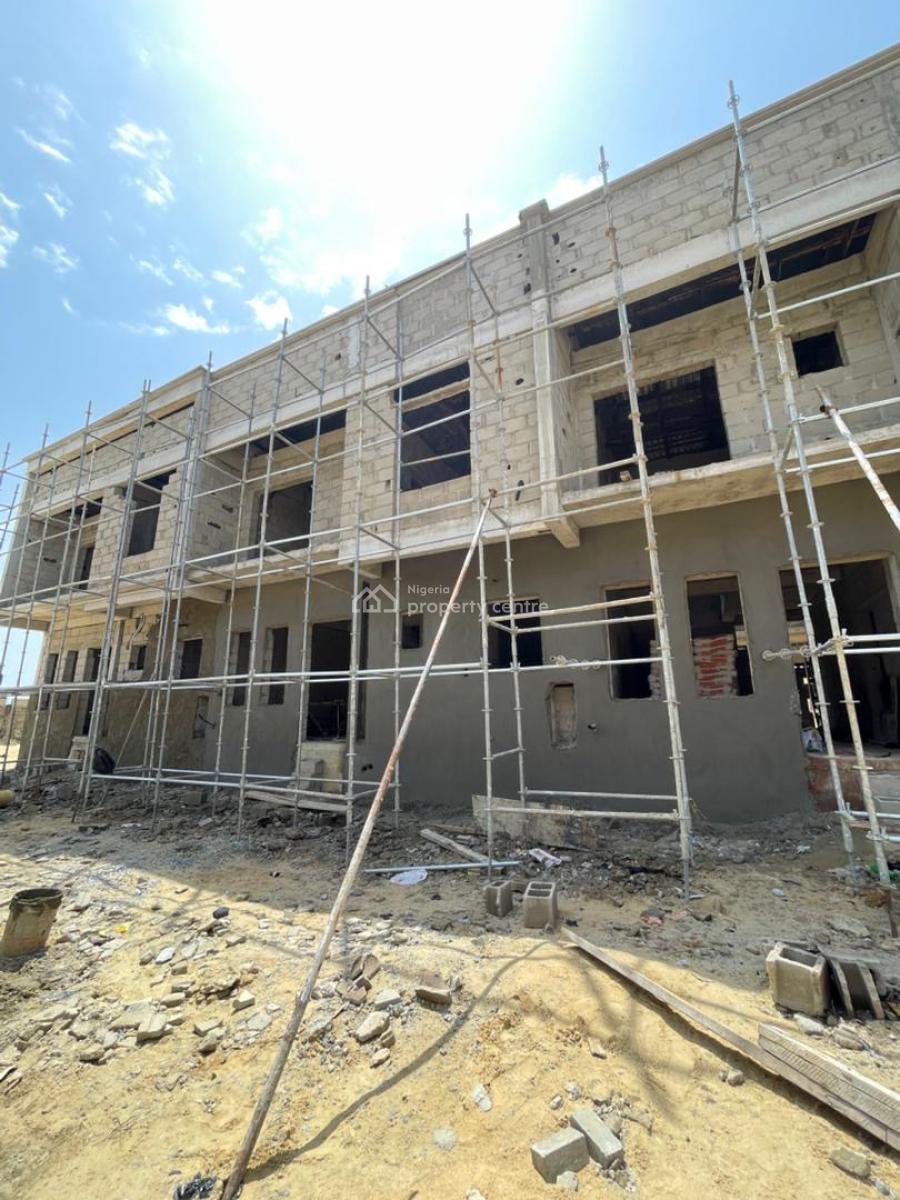 3 Bedroom Terrace Solar Power Duplex, Abraham Adesanya, Ajah, Lagos, Terraced Duplex for Sale