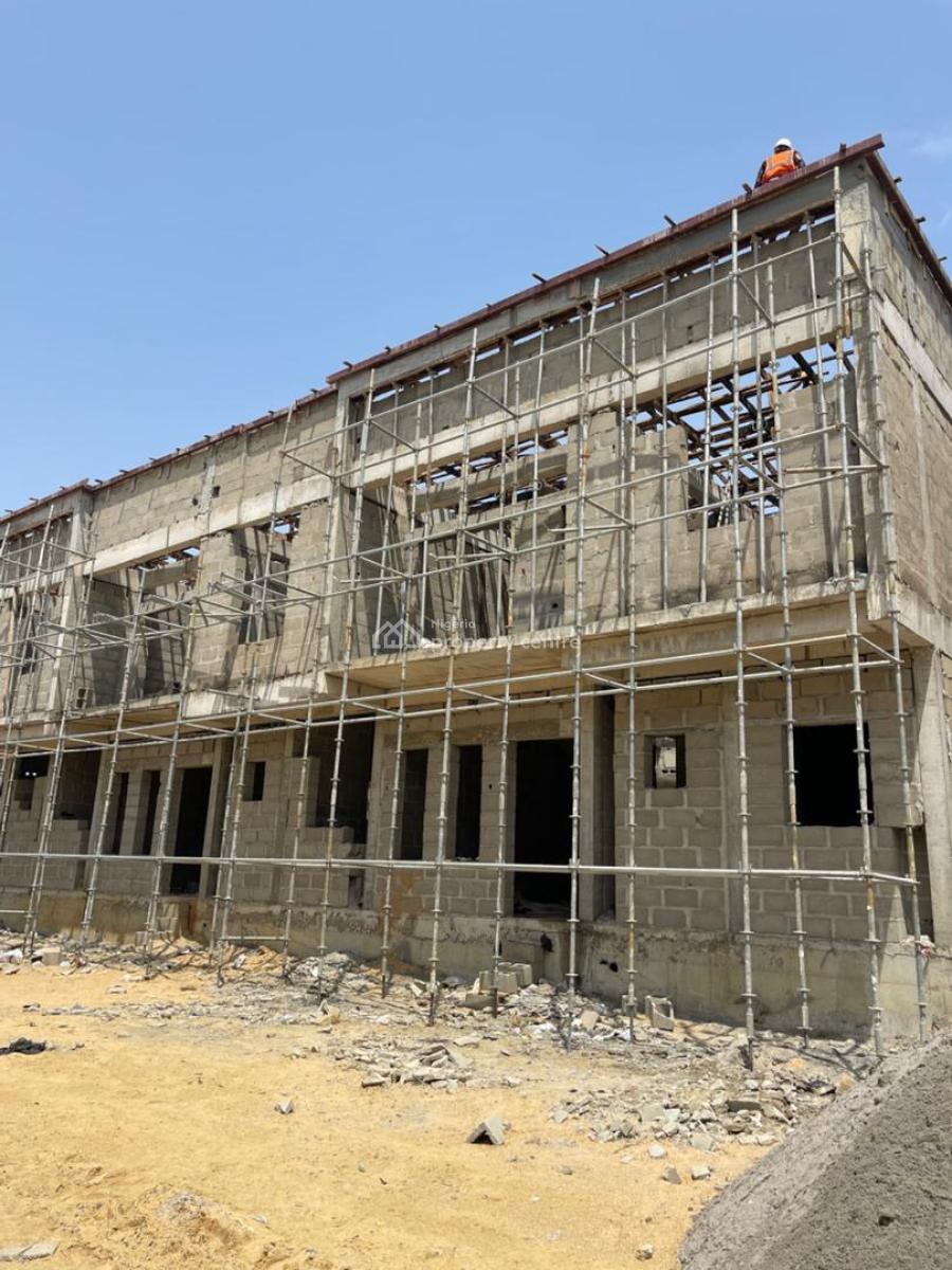 3 Bedroom Terrace Solar Power Duplex, Abraham Adesanya, Ajah, Lagos, Terraced Duplex for Sale