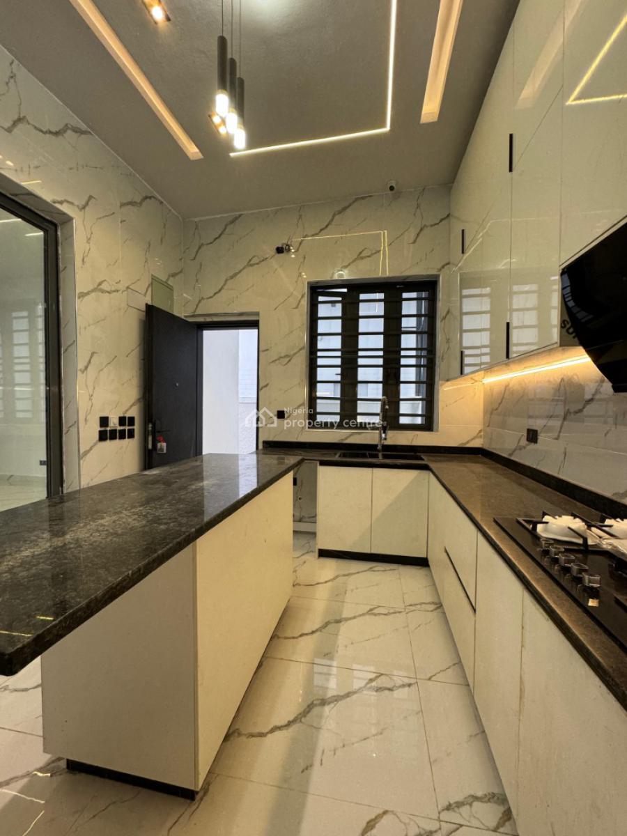Luxury 5 Bedrooms Fully Detached Duplex with Bq and Pool, Abraham Adesanya, Sangotedo, Ajah, Lagos, Detached Duplex for Sale