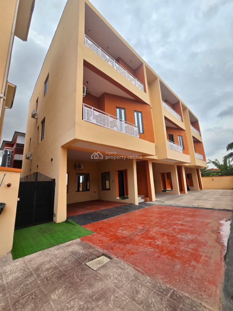 New 4-bedroom Terrace Duplex with Bq., Ikeja, Lagos, Terraced Duplex for Sale