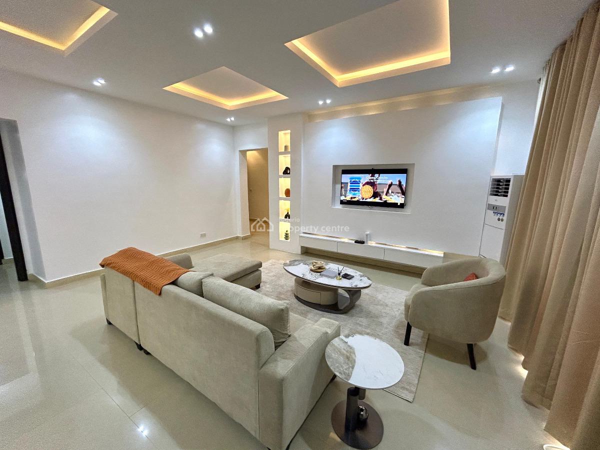 3-bedroom Perfectly Finished Luxurious Serviced Apartment., Off Bourdilon, Ikoyi, Lagos, Flat / Apartment Short Let