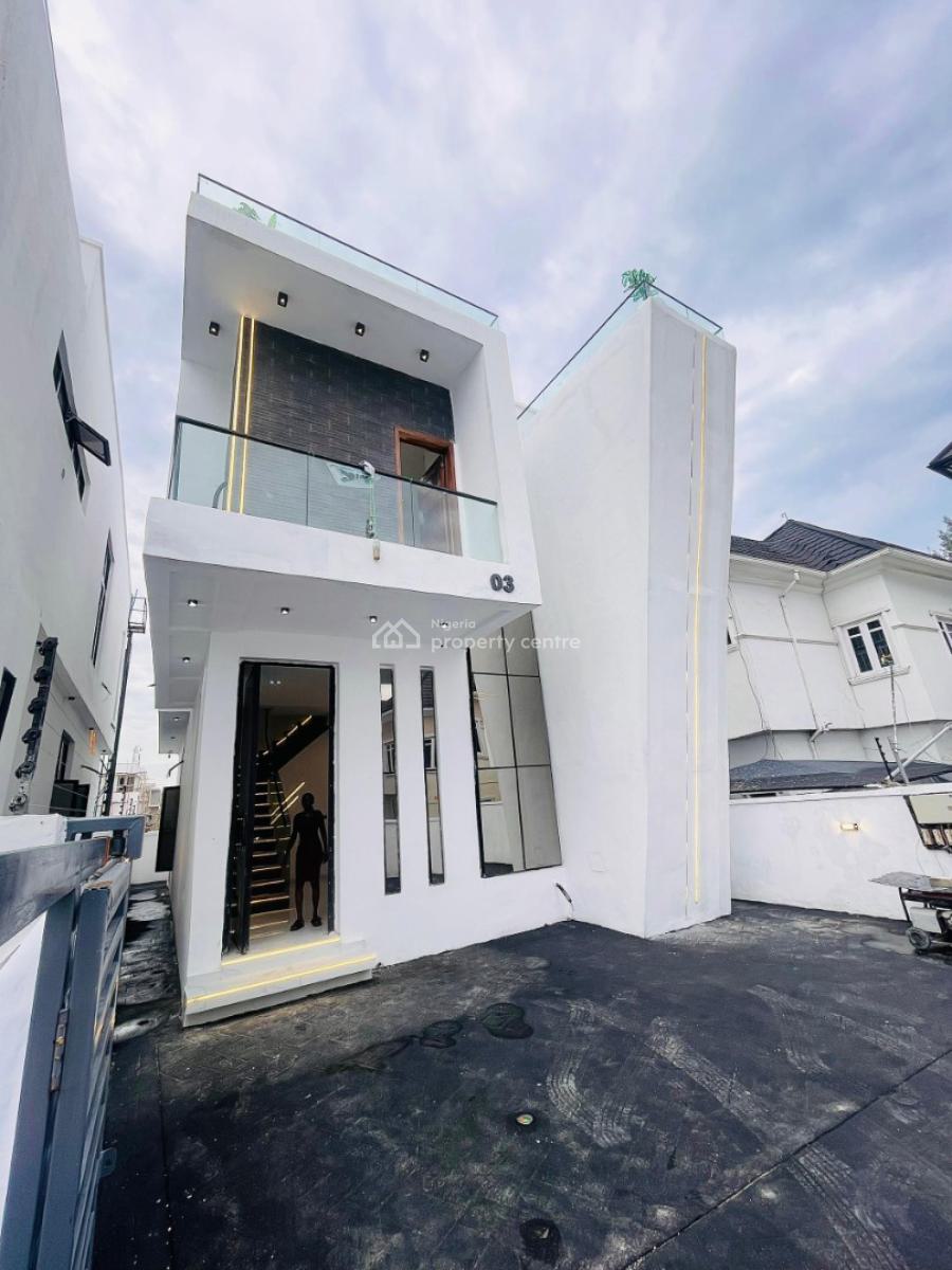 Well Perched Luxury 4 Bedroom Detached Smart Home, Ikota, Lekki, Lagos, Detached Duplex for Sale