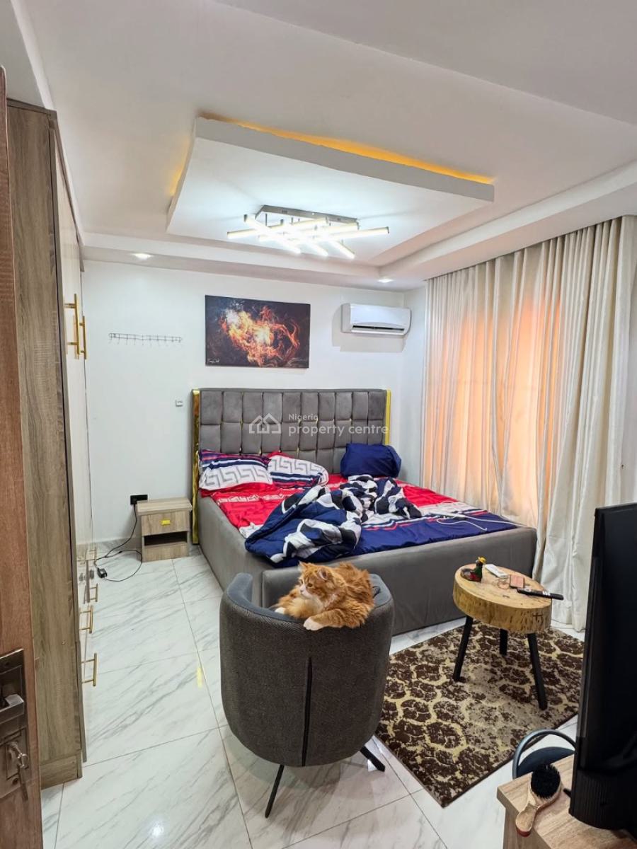Standard 4 Bedroom Terrace Duplex with Acs and Curtains, Life Camp, Abuja, Terraced Duplex for Rent