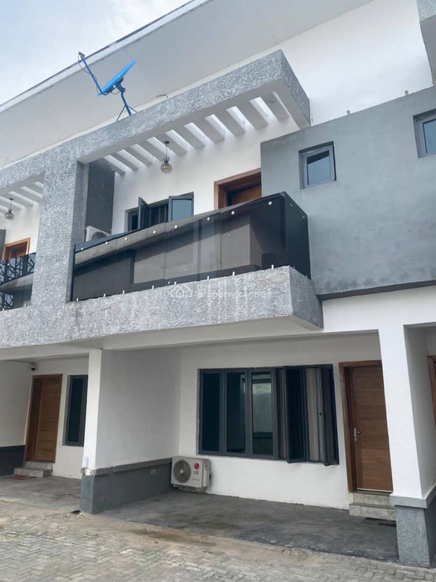 Luxurious Furnished 2 Bedroom Terrace Duplex in a Serviced Mini Estate, By Salem, Ikate, Lekki, Lagos, Terraced Duplex for Rent