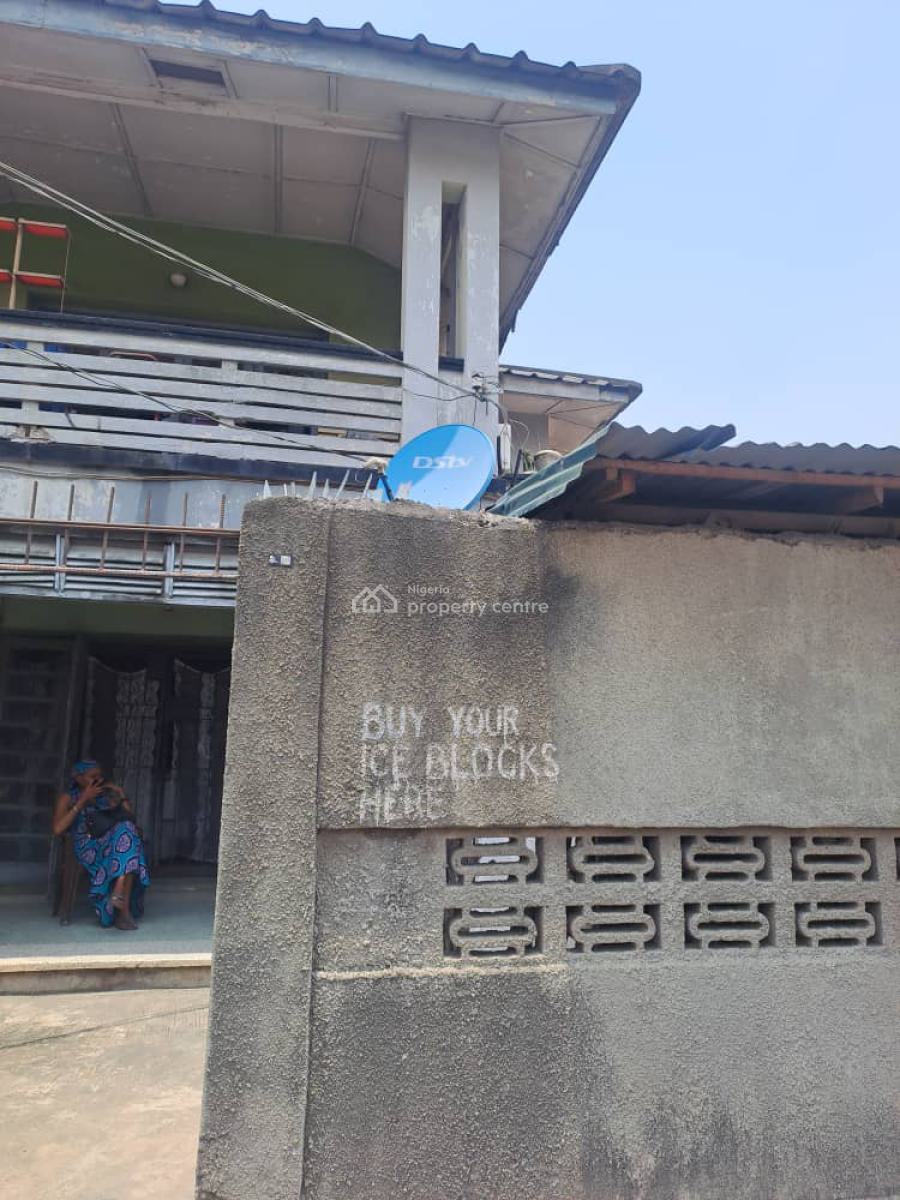 a Property on The Busy Road, Eletu Odibo Road, Abule Ijesha, Yaba, Lagos, Land for Sale