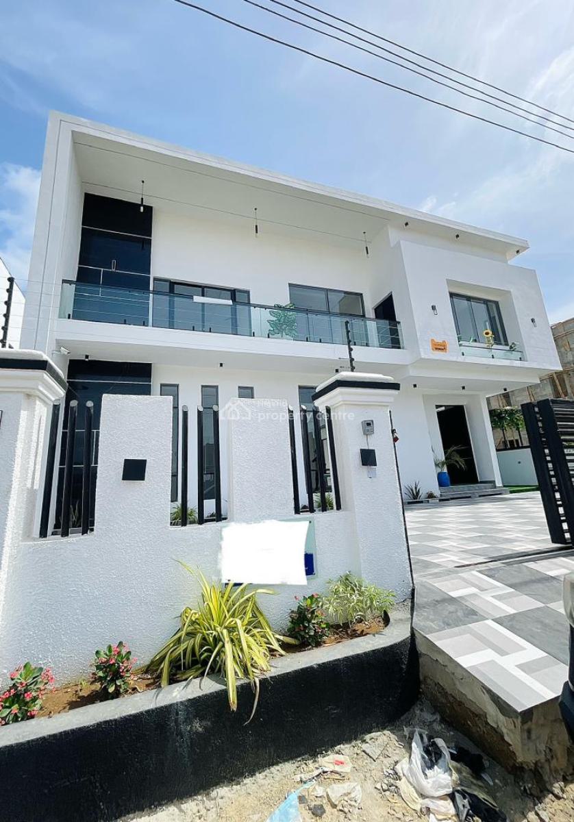 Exquisitely Built 5 Bedroom Luxury Detached Home with Bq, Ajah, Lagos, Detached Duplex for Sale
