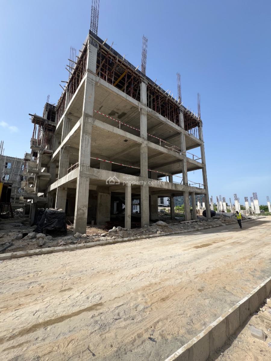 Luxe 2 Bedroom Apartment ( Shell Interior and Off-plan), Horizon Ville Estate, Beach Front, Ikate, Lekki, Lagos, Block of Flats for Sale