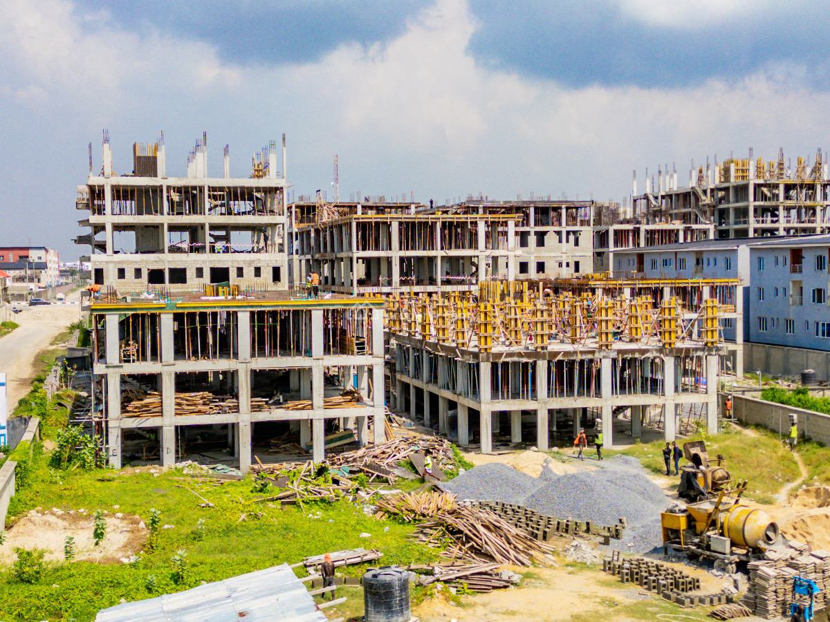 Ocean Front 4 Bedroom Luxury Maisonette (off-plan, Shell Interior), Horizon Ville Estate, Ikate, Lekki, Lagos, Block of Flats for Sale