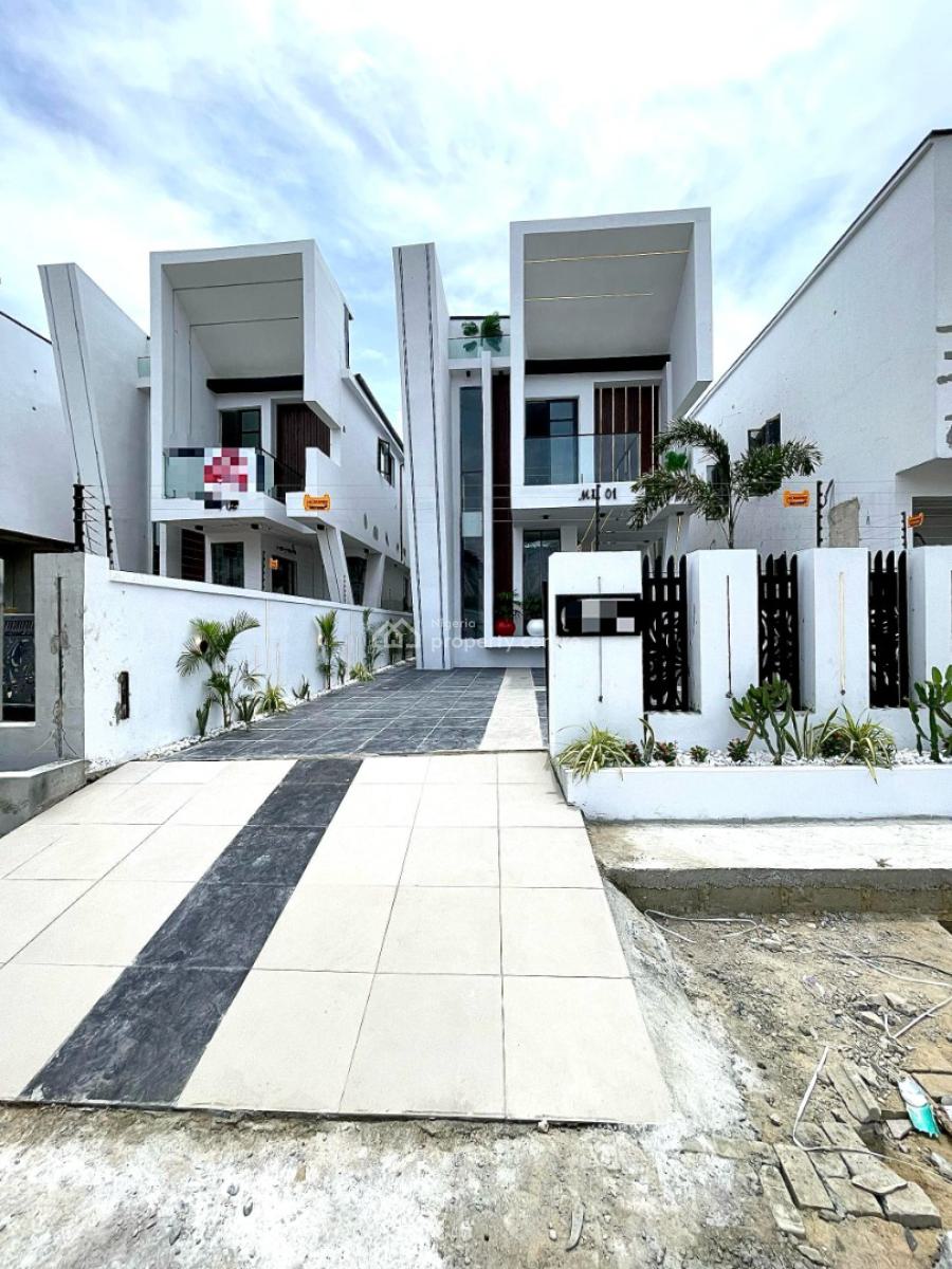 Luxury 5 Bedroom Fully Detached Duplex with Bq and Swimming, Ikota, Lekki, Lagos, Detached Duplex for Sale