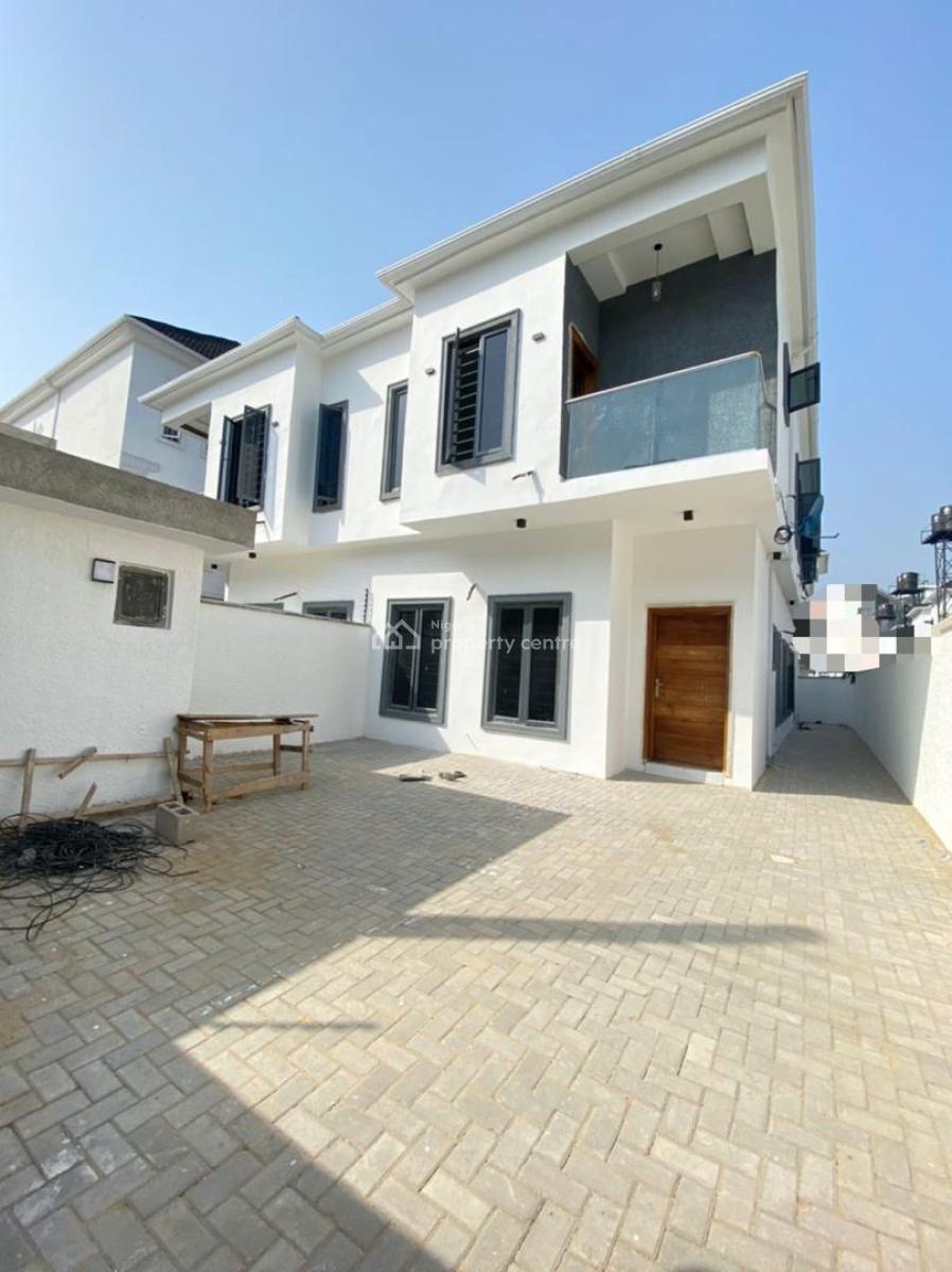Contemporary 4 Bedroom Duplex in a Good Location, Ikate, Lekki, Lagos, Semi-detached Duplex for Sale