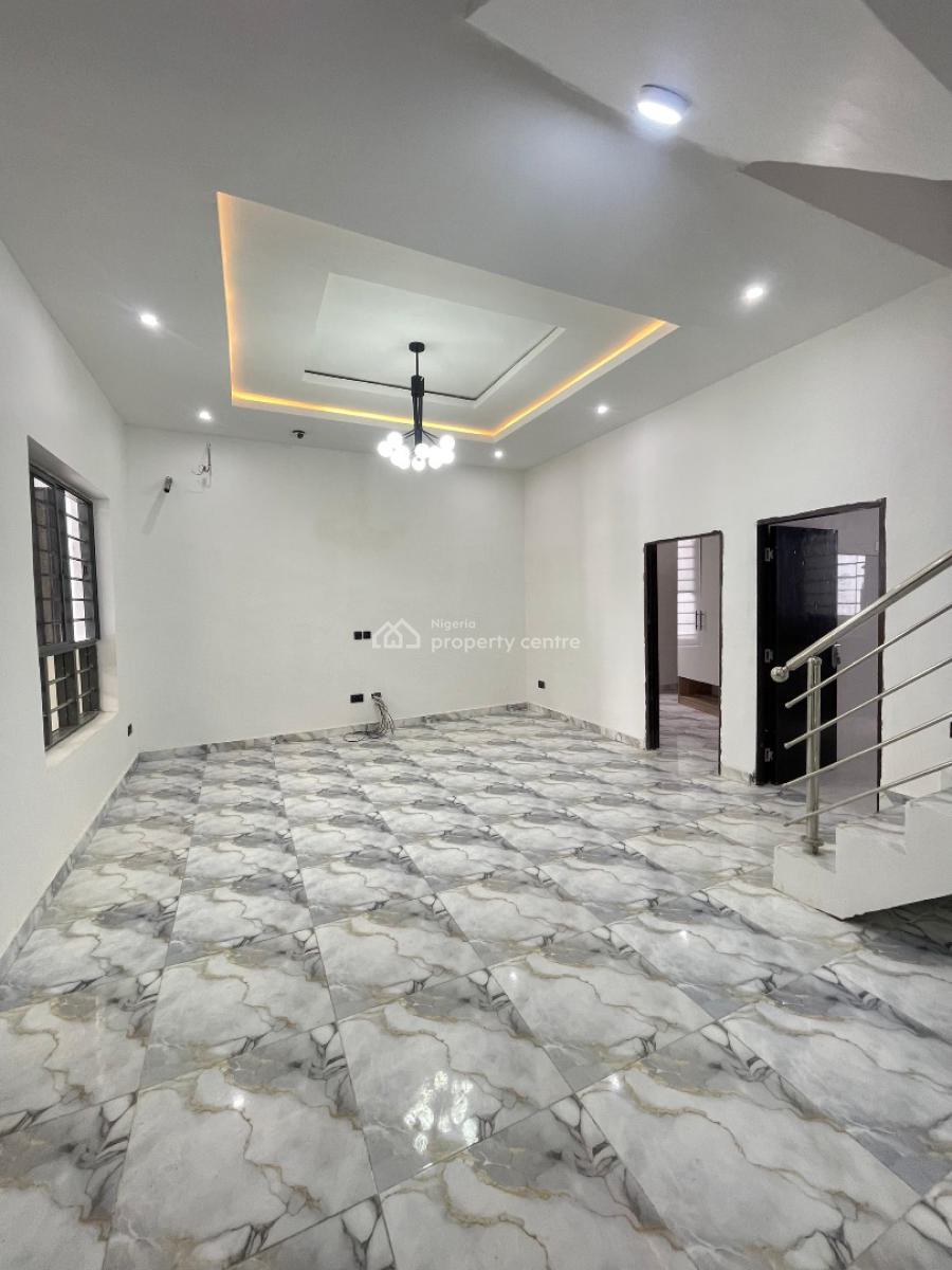 Well Built Communal 4 Bedroom Semi Detached Duplex with Bq, Ajah, Lagos, Semi-detached Duplex for Sale