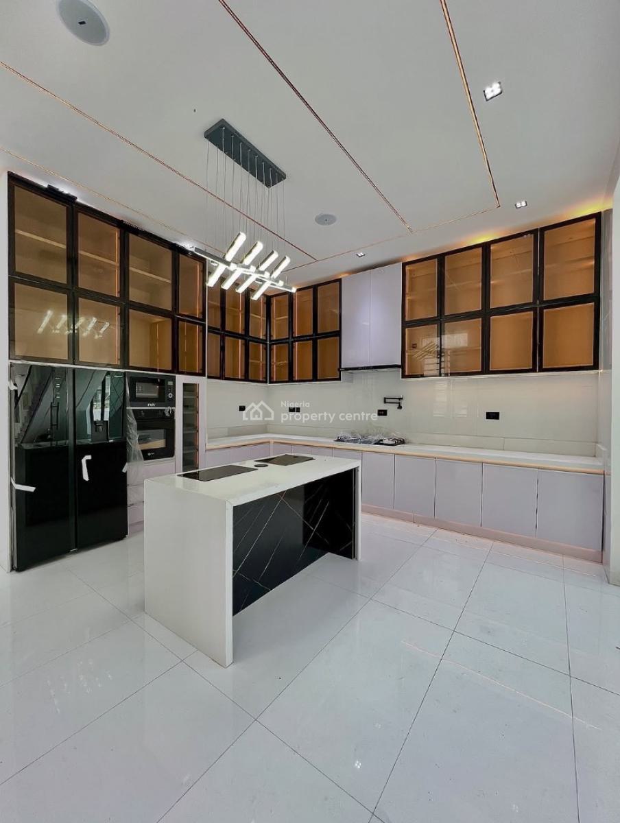Contemporary 5 Bedroom Detached Duplex with Swimming Pool, Lekki 2nd Gate, Lekki, Lagos, Detached Duplex for Sale