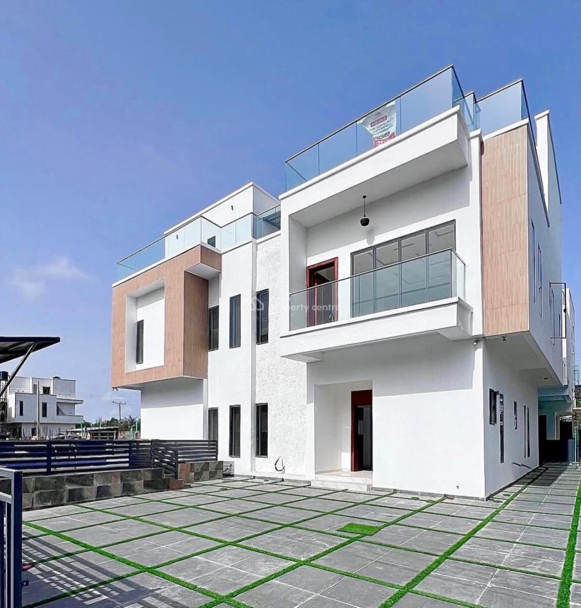 Contemporary 5 Bedroom Detached Duplex with Swimming Pool, Osapa, Lekki, Lagos, Detached Duplex for Sale