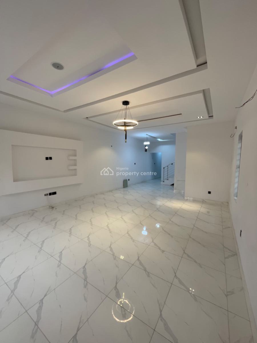 4 Bedroom Semi Detached with Bq, Road 7 Buena Vista Estate, Lafiaji, Lekki, Lagos, Semi-detached Duplex for Sale