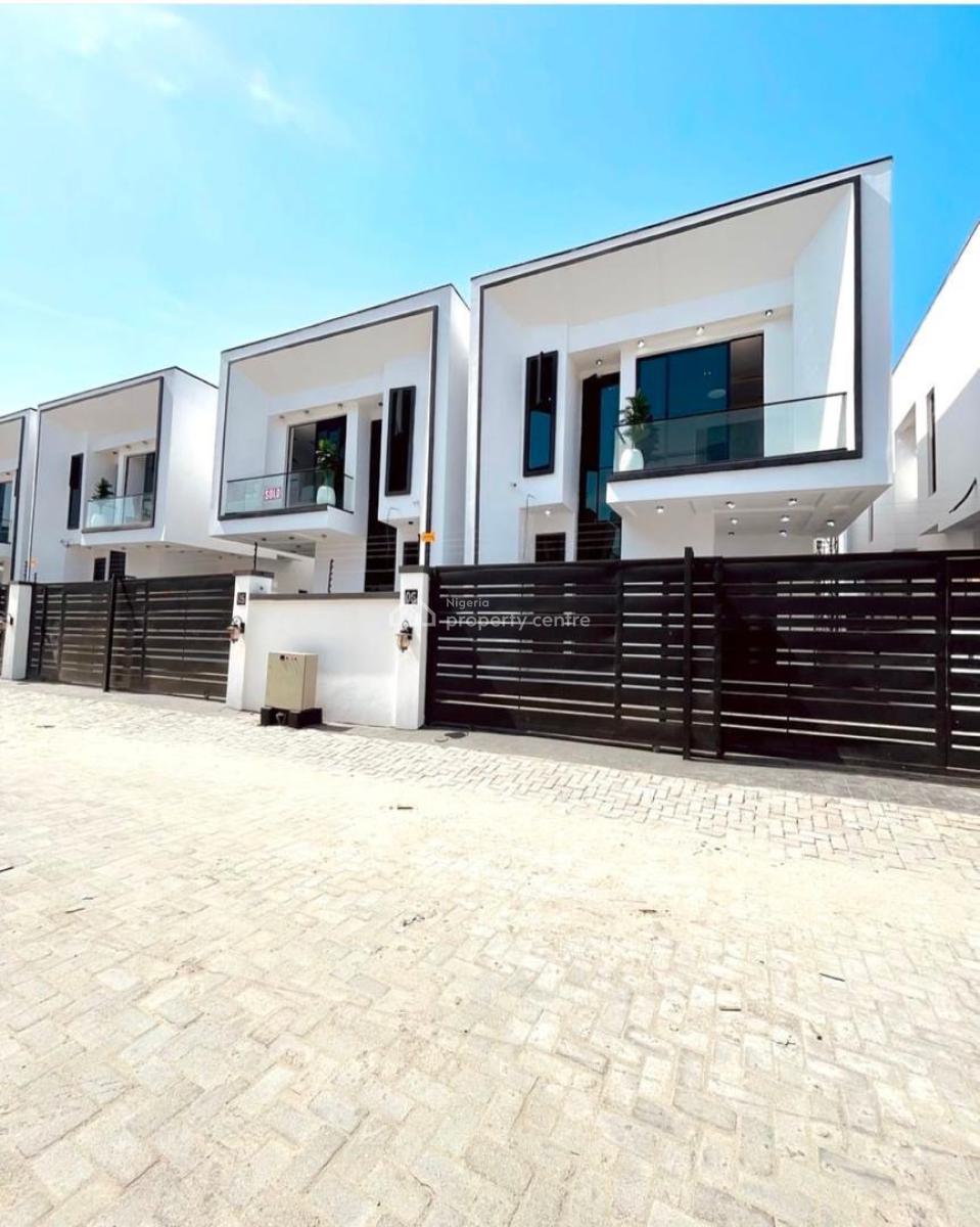 Beautiful 4 Bedroom Semi Detached Duplex with Bq, Ikate, Lekki, Lagos, Semi-detached Duplex for Sale