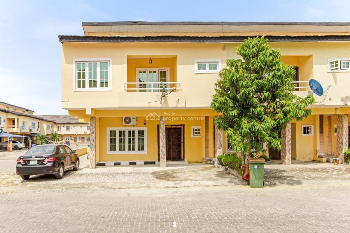 Fully Furnished Corner Piece 4 Bedroom Duplex, Lekki Gardens Phase 3, Sangotedo, Ajah, Lagos, House for Sale