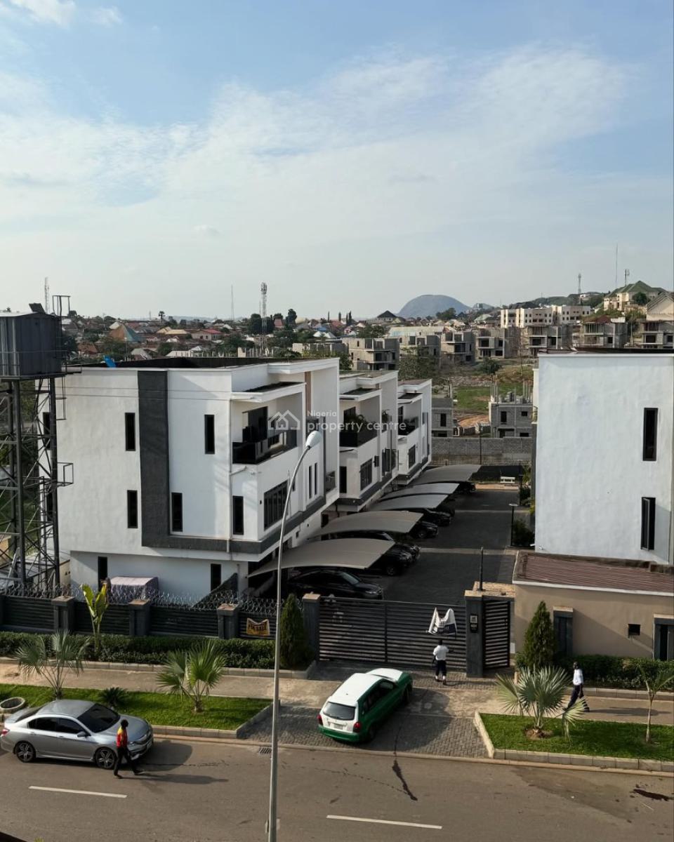 Fully Finished 5 Bedrooms Fully Detached + Bq, Guzape District, Abuja, Terraced Duplex for Sale