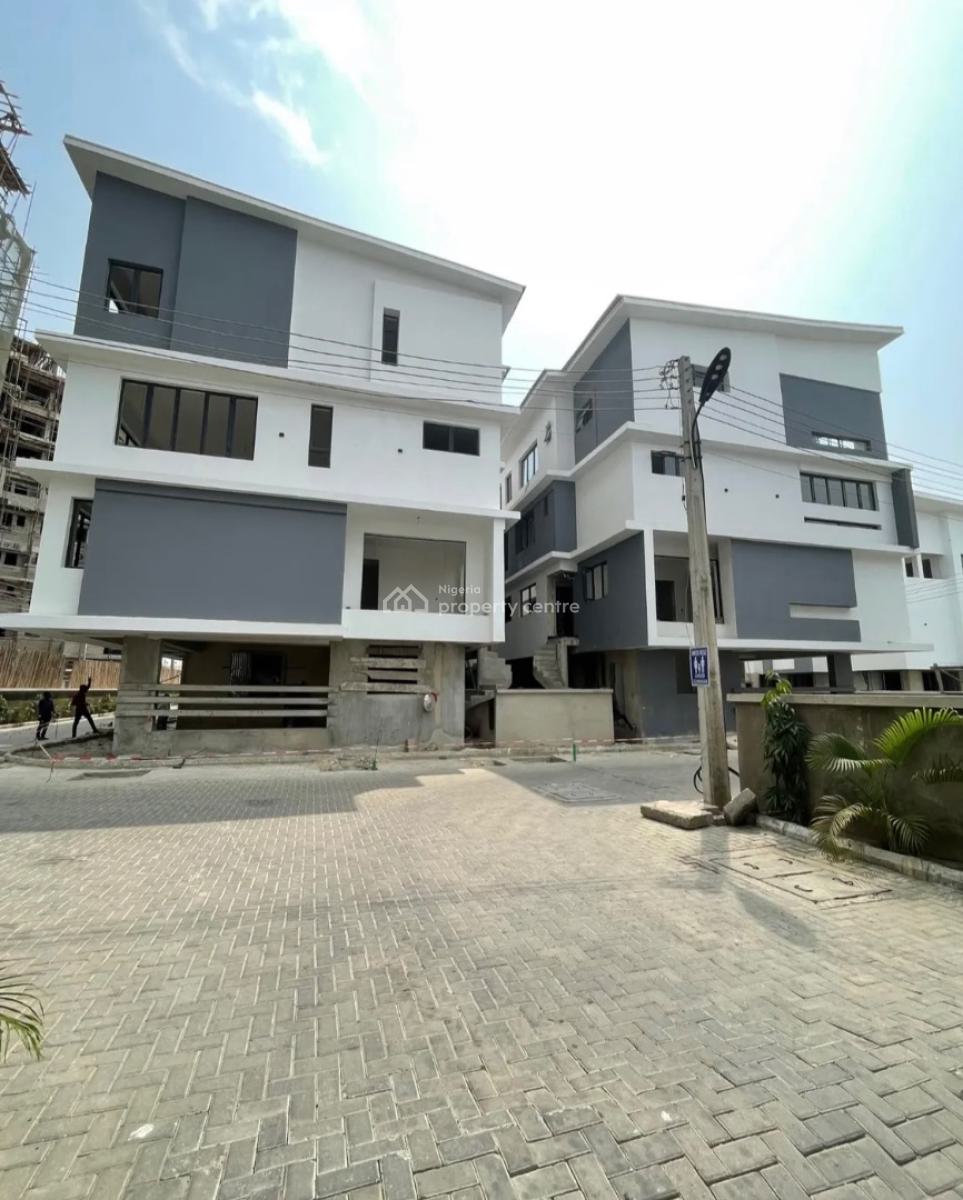 New 4 Bedroom Loft with Bq in a Serviced Estate, Off Freedom Way, Lekki Phase 1, Lekki, Lagos, House for Rent