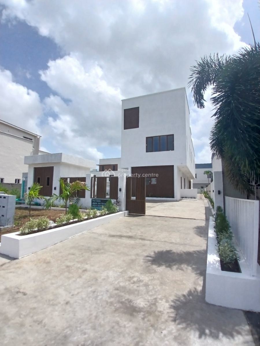 4 Bedroom Detached Duplex with Swimming Pool,cinema, Pinnock Beach, Osapa, Lekki, Lagos, Detached Duplex for Sale
