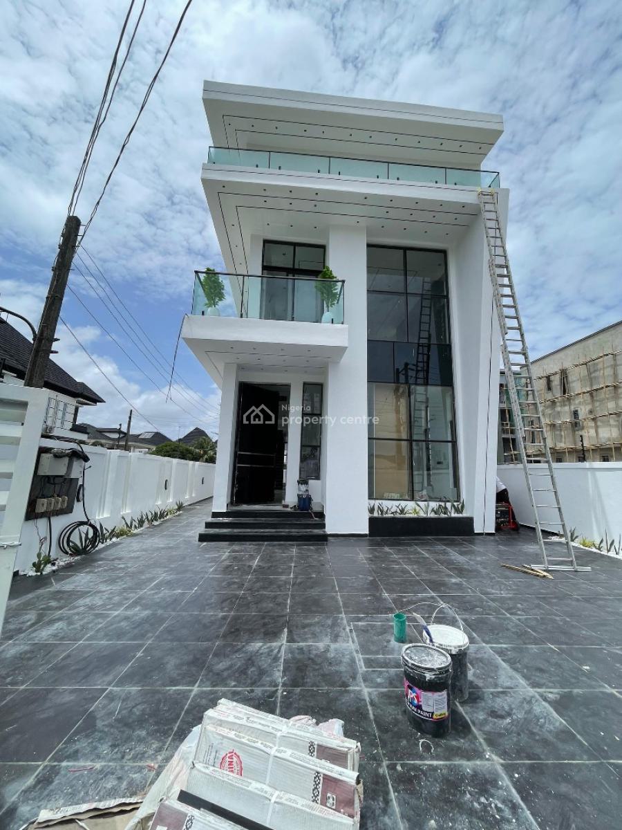 5 Bedroom Fully Detached Duplex with a Room Bq and Swimming Pool, Oral Estate, Ikota, Lekki, Lagos, Detached Duplex for Sale
