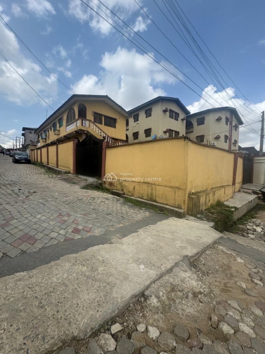 a Corner Piece Property, Well Maintained Blocks of Flat, 2 Unit of 2 Bedroom, Ojodu Berger, Ojodu, Lagos, House for Sale