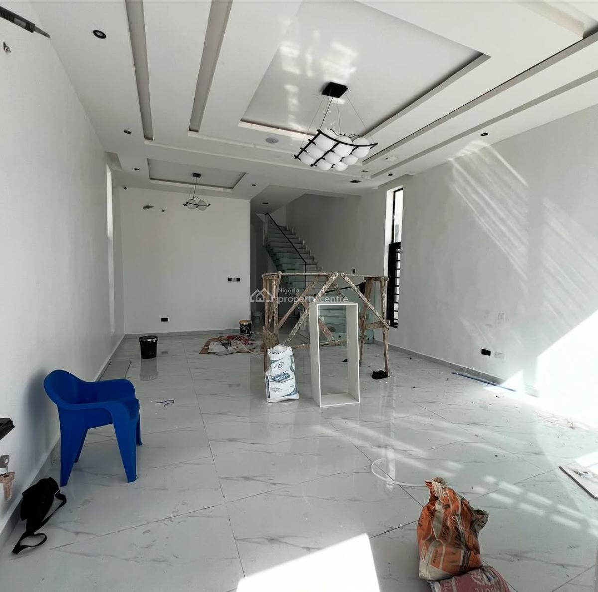 Exquisite 5 Bedroom Detached Duplex with Bq, Sangotedo, Ajah, Lagos, Detached Duplex for Sale
