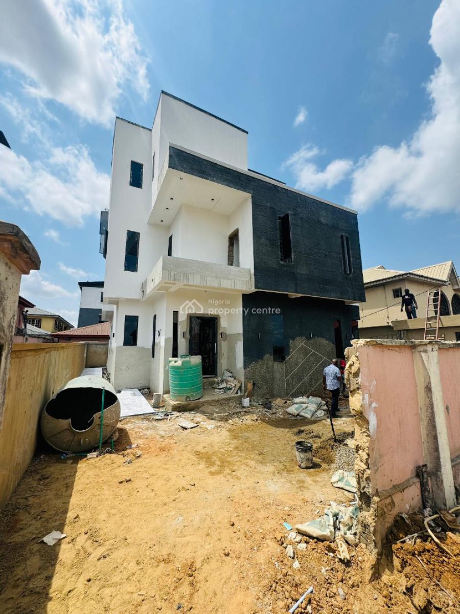 Magnificently Built 5 Bedrooms Fully Detached Duplex with Bq, Gra Phase 1, Magodo, Lagos, Detached Duplex for Sale