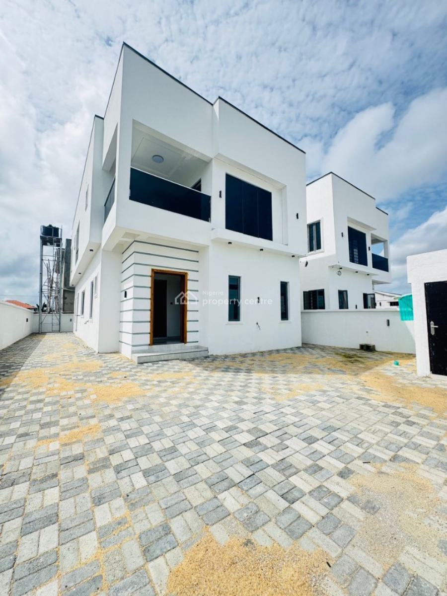 Beautifully Designed 4 Bedroom Detached Home with Bq, Ajah, Lagos, Detached Duplex for Sale