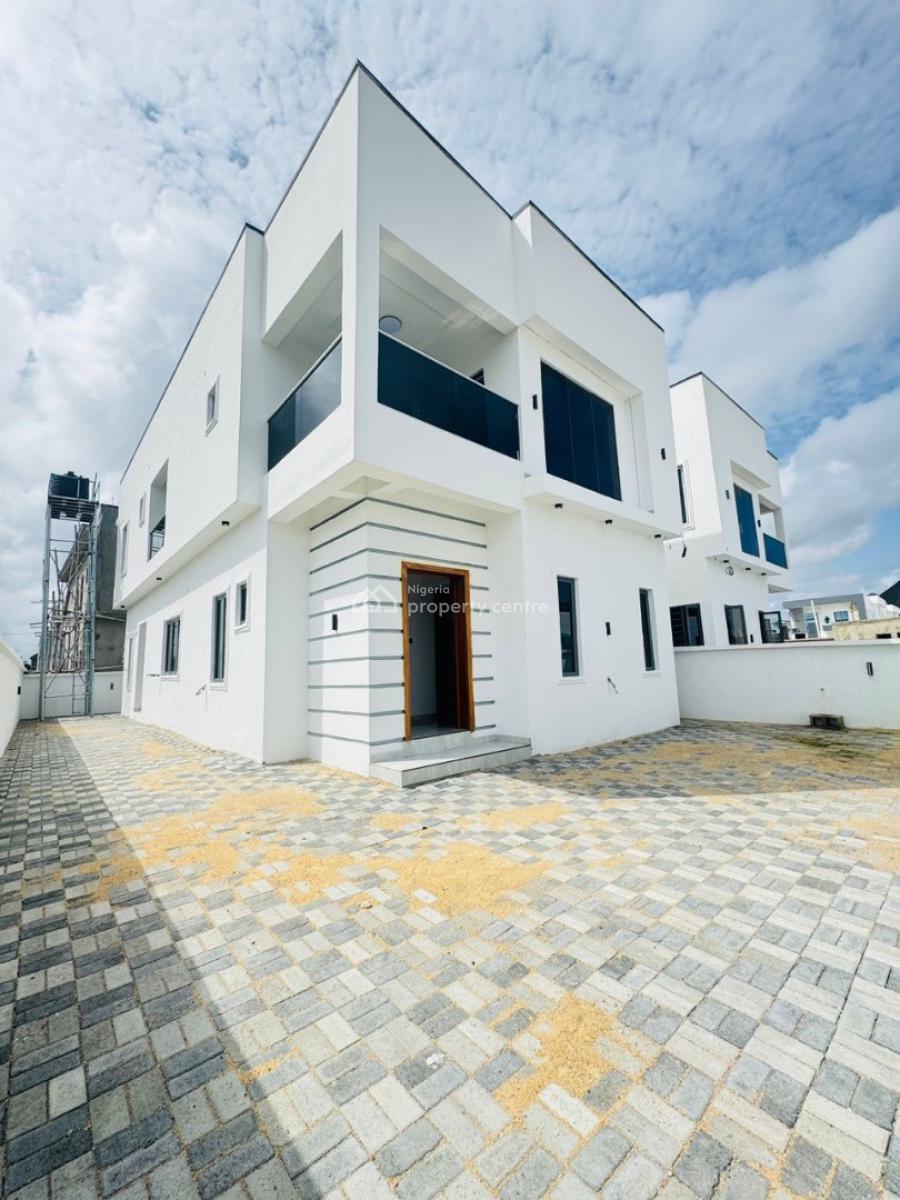 Beautifully Designed 4 Bedroom Detached Home with Bq, Ajah, Lagos, Detached Duplex for Sale