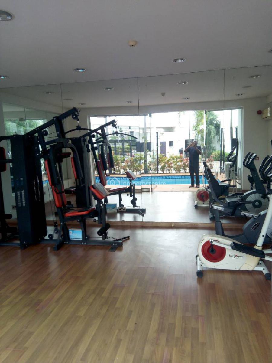 Furnished 1 Bedroom Flat with 24 Hours Light, Pool, Banana Island, Ikoyi, Lagos, Mini Flat (room and Parlour) for Rent