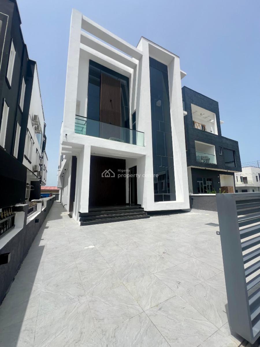 Brand New 5 Bedroom Fully Detached Duplex with Swimming Pool, Orchid Road, Lekki, Lagos, Detached Duplex for Sale
