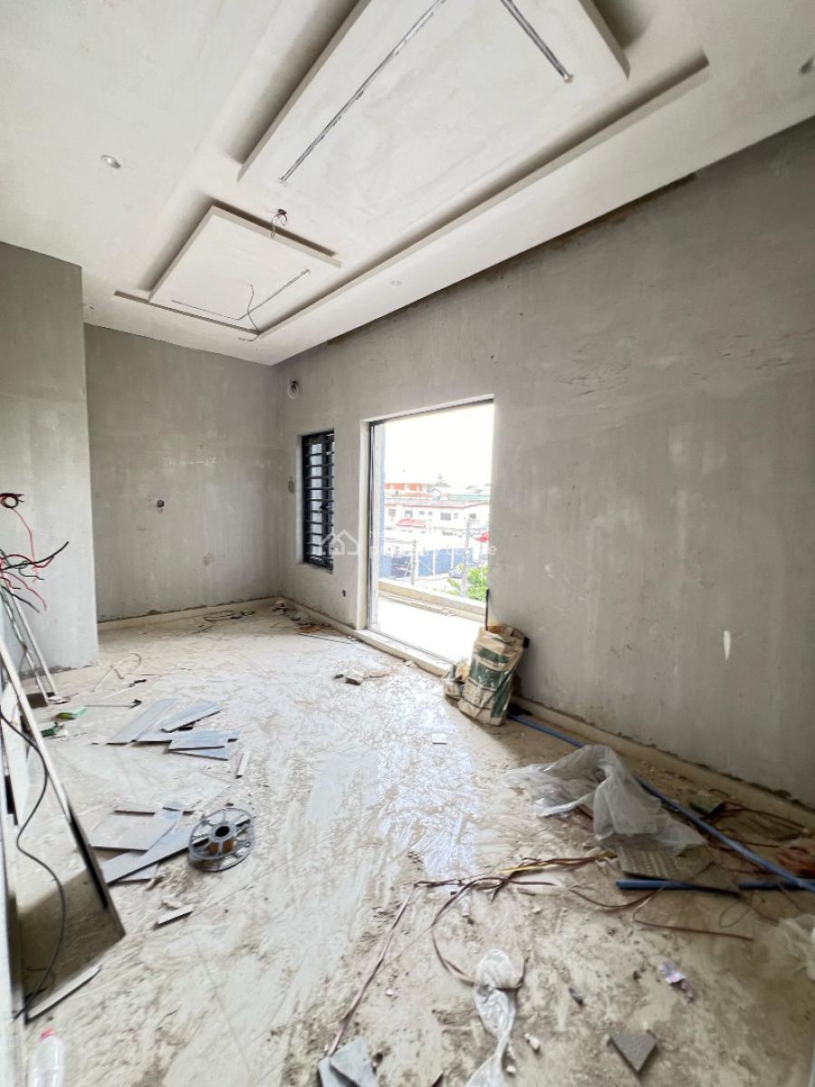 Luxury Eye Catchy 4 Bedroom Terrace Duplex + Bq in an Estate, Adeniyi Jones, Ikeja, Lagos, Terraced Duplex for Sale