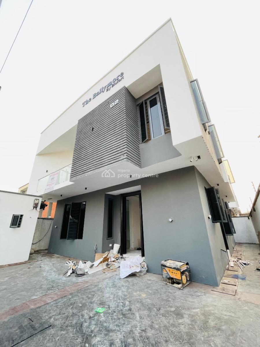 Exquisitely Newly Built 5 Bedroom Fully Detached Duplex + Bq in an Estate., Adeniyi Jones, Ikeja, Lagos, Detached Duplex for Sale
