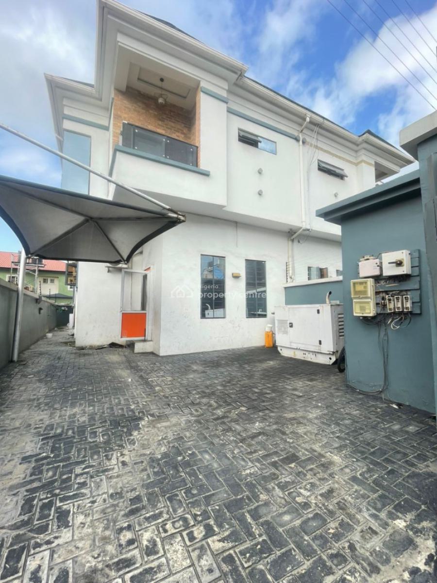 Large Detached Duplex 4 Bedroom Semi Detached Duplex with Gate House & Bq., Agungi, Lekki, Lagos, Detached Duplex for Rent