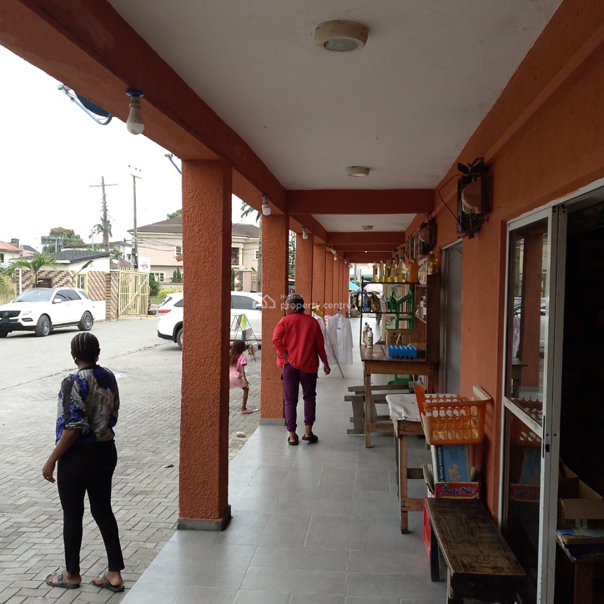 a 2 in 1 Big Shop - Upstairs and Downstairs, Badore Road, Ajah, Lagos, Shop for Rent