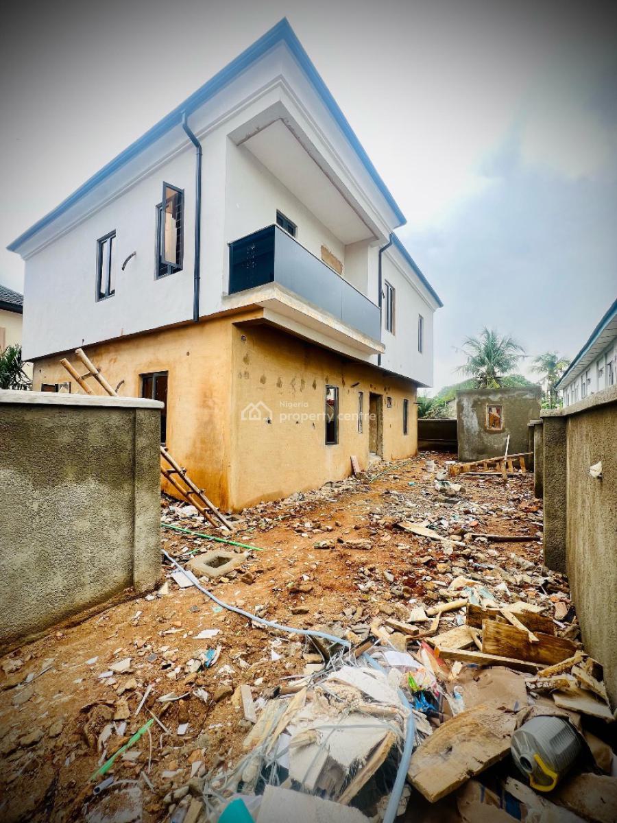 Alluring 4 Bedroom Detached Duplex Plus Bq & Study Room(70% Completed), Opebi, Ikeja, Lagos, House for Sale