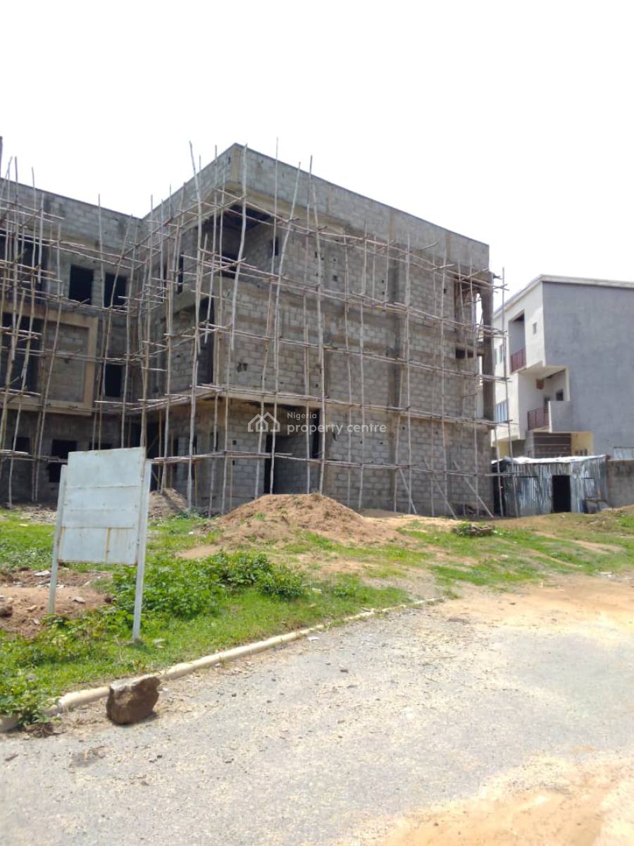 Ideal for Executive, Diplomat, Families & Investors, Behind H-medix Supermarket, Guzape District, Abuja, Terraced Duplex for Sale
