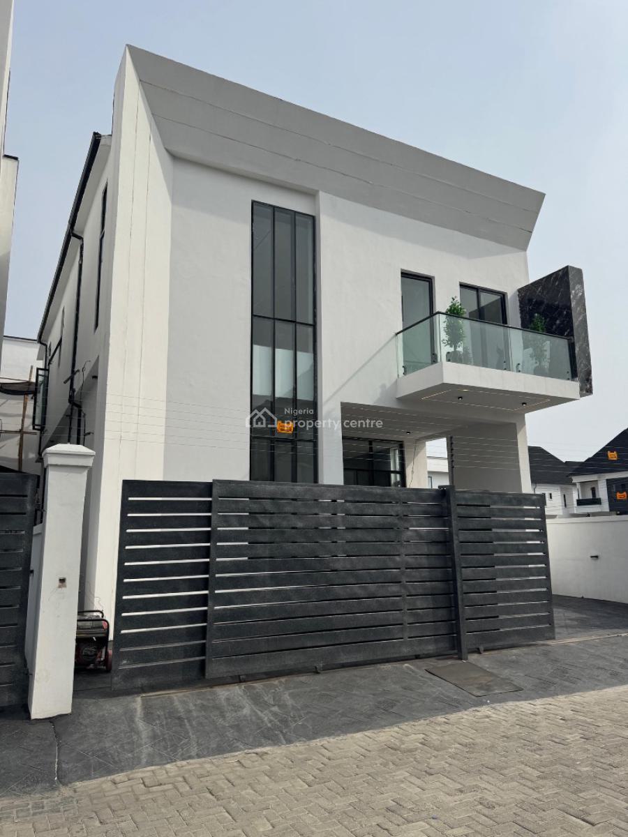 Massive 4 Bedroom Detached Duplex with Bq in a Serene Environment, Orchid Road, Lekki, Lagos, Detached Duplex for Sale