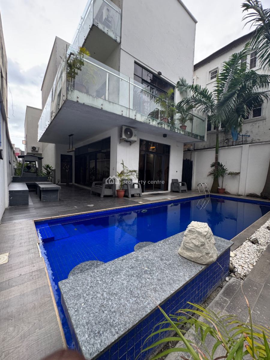Luxury 5 Bedrooms Detached House with a Private Cinema, Lekki Phase 1, Lekki, Lagos, Detached Duplex Short Let