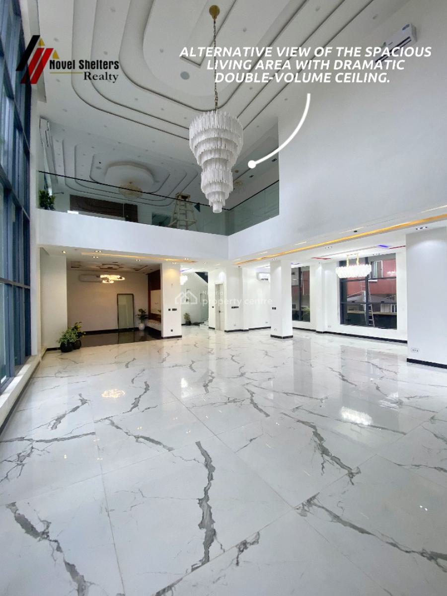 Brand New Stunning 6 Bedroom Detached House with En-suite Bq., Ikate, Lekki, Lagos, Detached Duplex for Sale