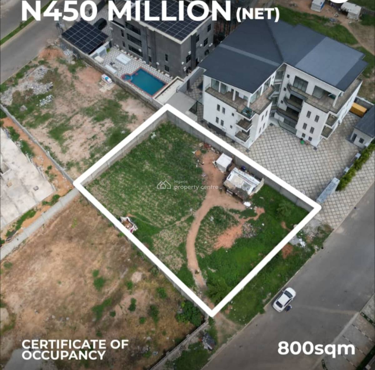 Strategic 800sqm Residential Plot, Jahi, Abuja, Residential Land for Sale
