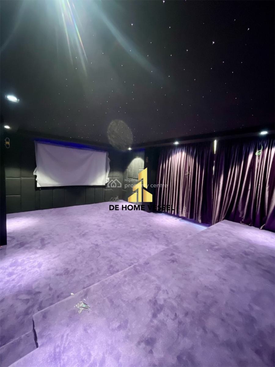 Magnificent Spacious 4 Bedroom Detached Luxury Home with Pool & Cinema, Lekki Phase 1, Lekki, Lagos, Detached Duplex for Sale