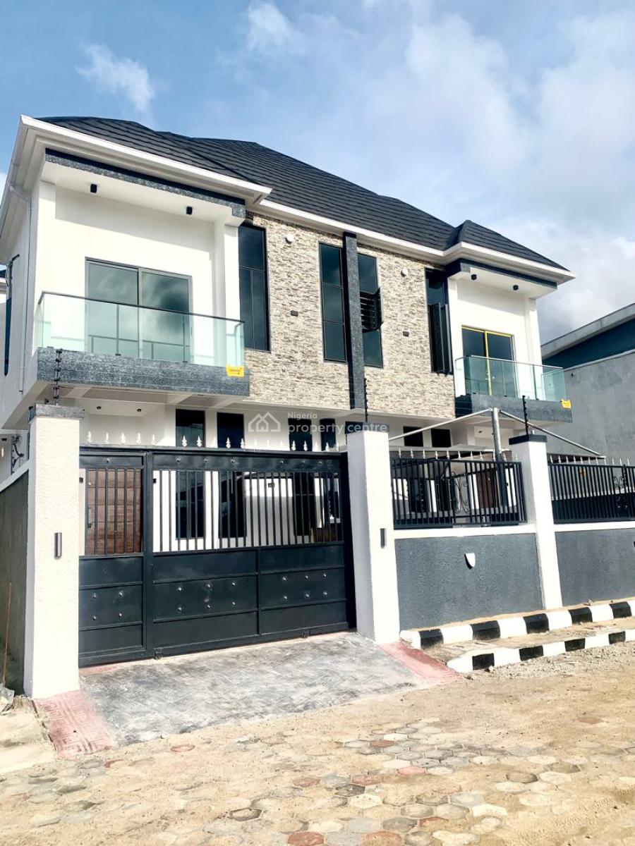 4 Bedroom Semi Detached Duplex with Bq, Ikota, Lekki, Lagos, Semi-detached Duplex for Sale