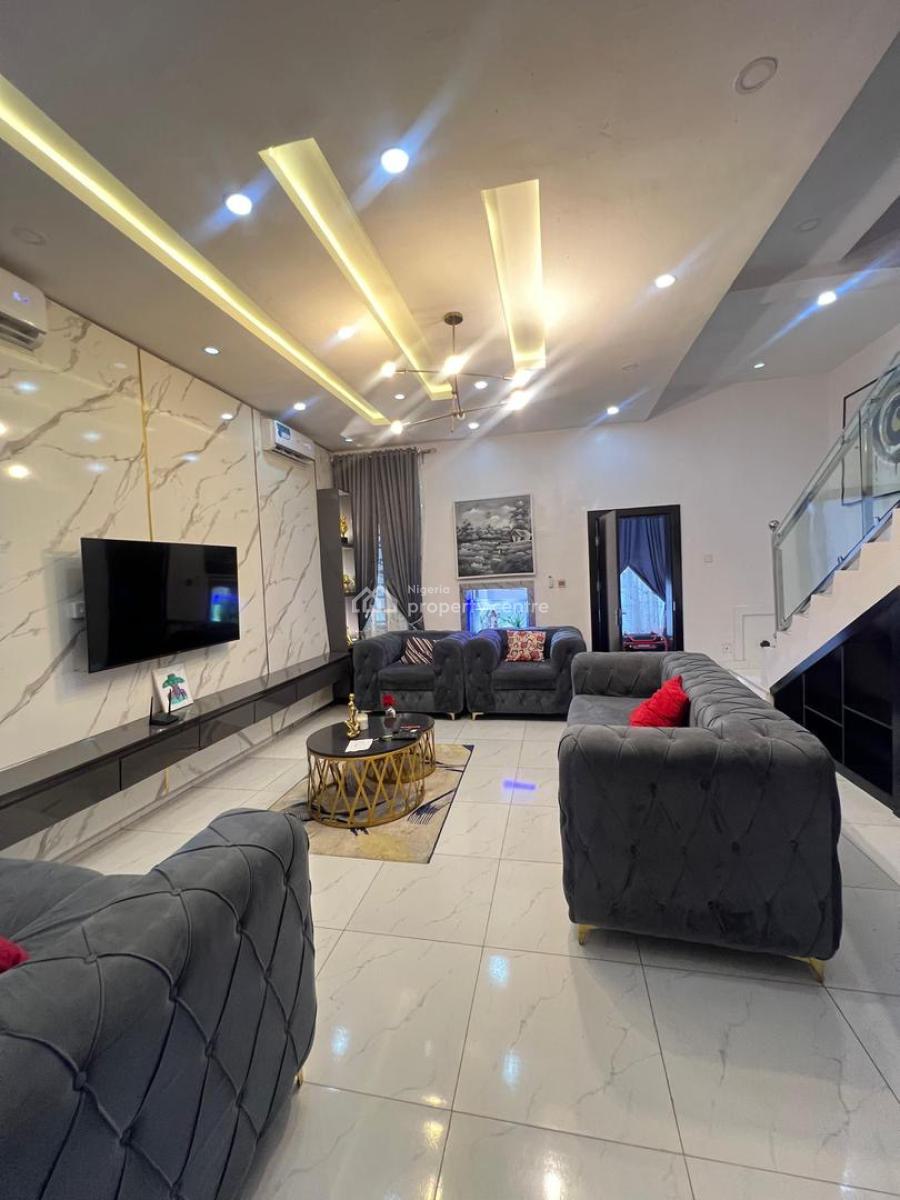 Legit Furnished 4 Bedroom Semi Detached Duplex, Lekki Palm City., Ajah, Lagos, Semi-detached Duplex for Rent