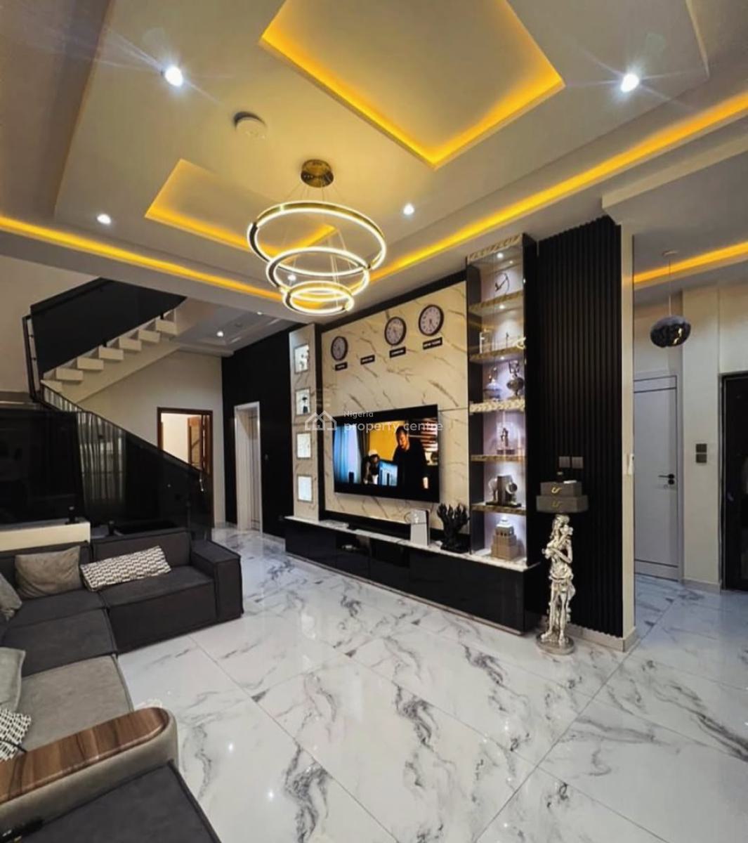 Furnished Four Bedroom Fully Detached Duplex, Off Freedom Way, Lekki, Lagos, Detached Duplex for Sale