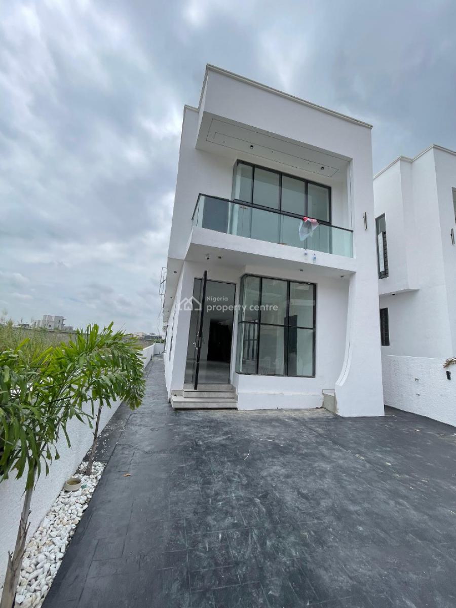 5 Bedroom Fully Detached Duplex with Bq and Swimming Pool, Chevron Alternative, Lekki, Lagos, Detached Duplex for Sale