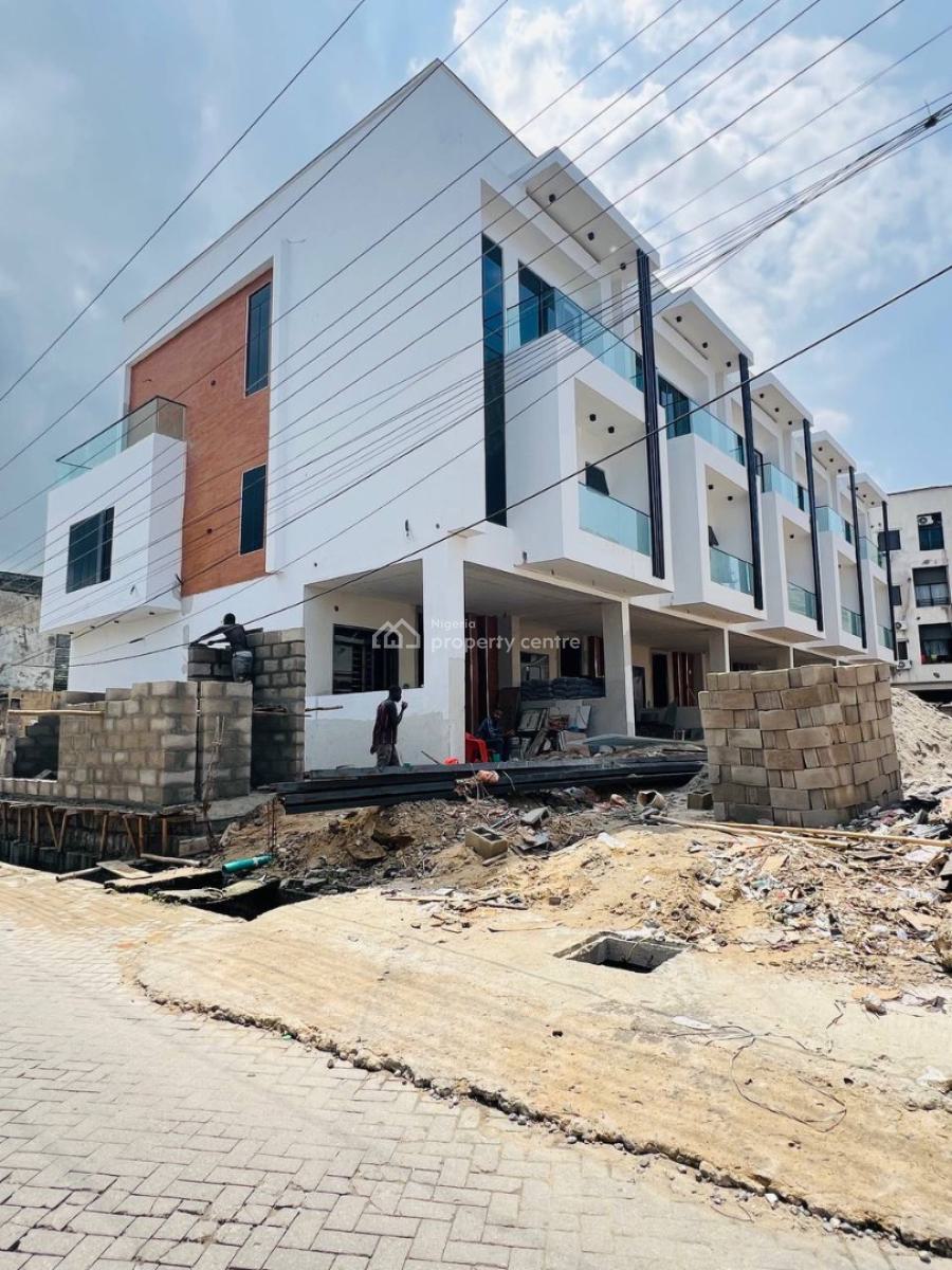4 Bedroom Terrace Duplex + Rooftop Terrace, Osapa, Lekki, Lagos, Block of Flats for Sale