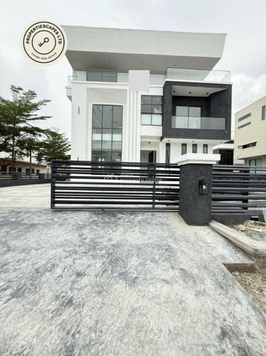 Exquisitely Built 5 Bedroom Fully Detached Duplex with Cinema, Rooftop, Osapa London, Osapa, Lekki, Lagos, Detached Duplex for Sale
