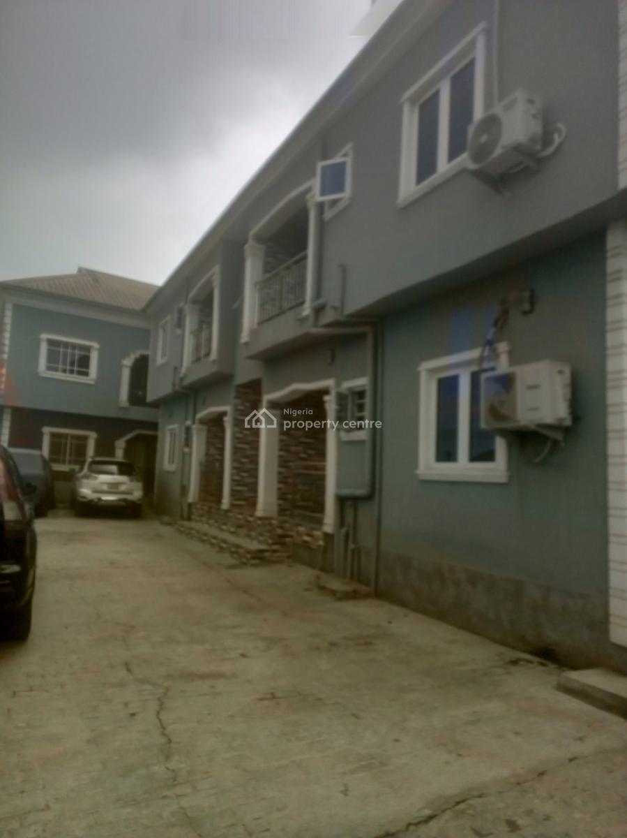 Luxury Clean 2 Bedrooms, Upstairs, Aso Rock, Bucknor Estate, Isolo, Lagos, Flat / Apartment for Rent